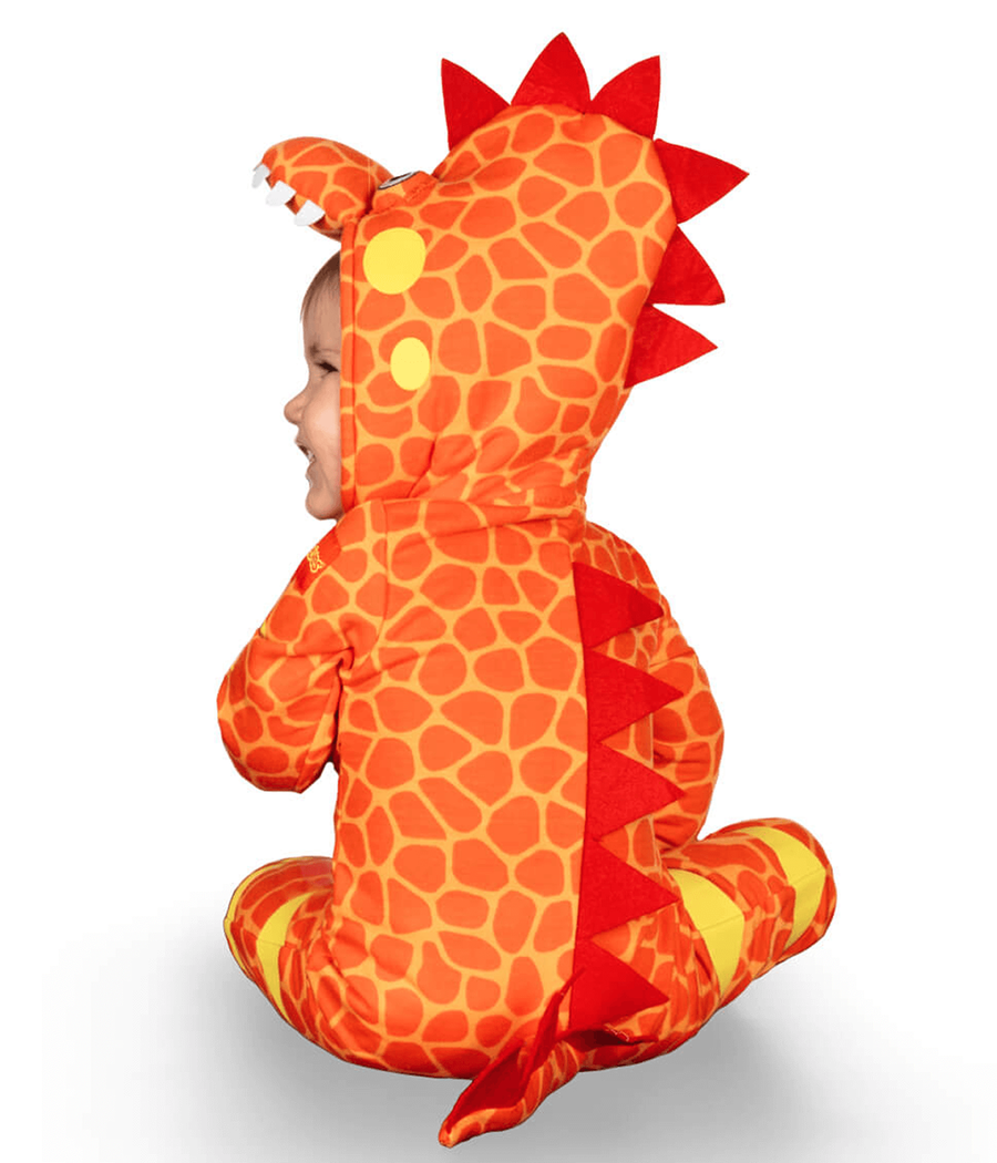 Baby Girl's T-Rex Dinosaur Costume Image 2
