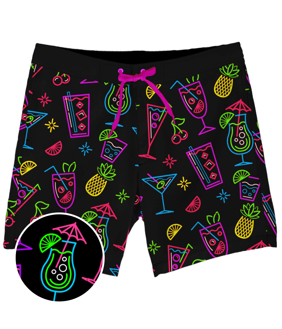 Men's Neon Nightcap Board Shorts