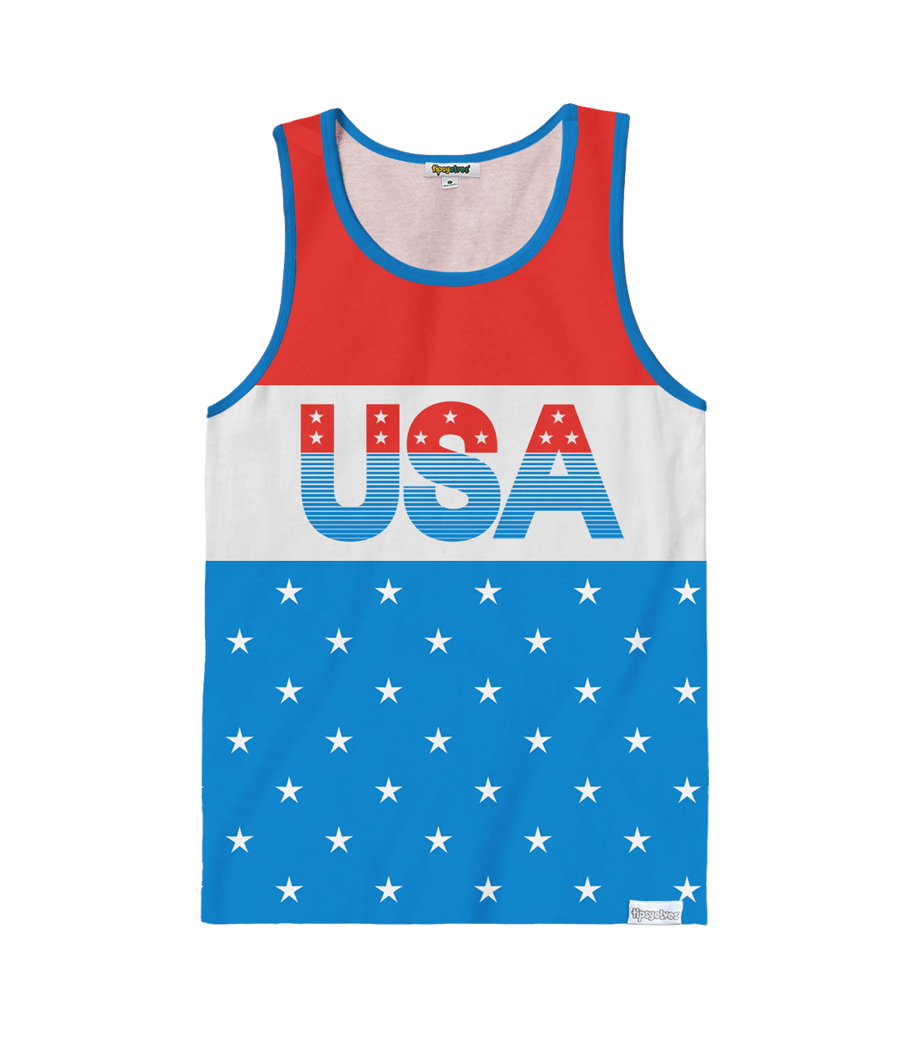 Men's Retro Republic Tank Top Primary Image