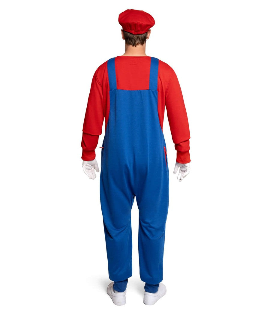 Men's Super Plumber Costume Image 2