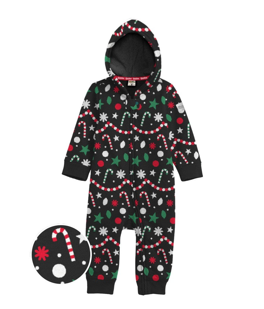 Toddler Girl's Holiday Goodies Jumpsuit Image 3