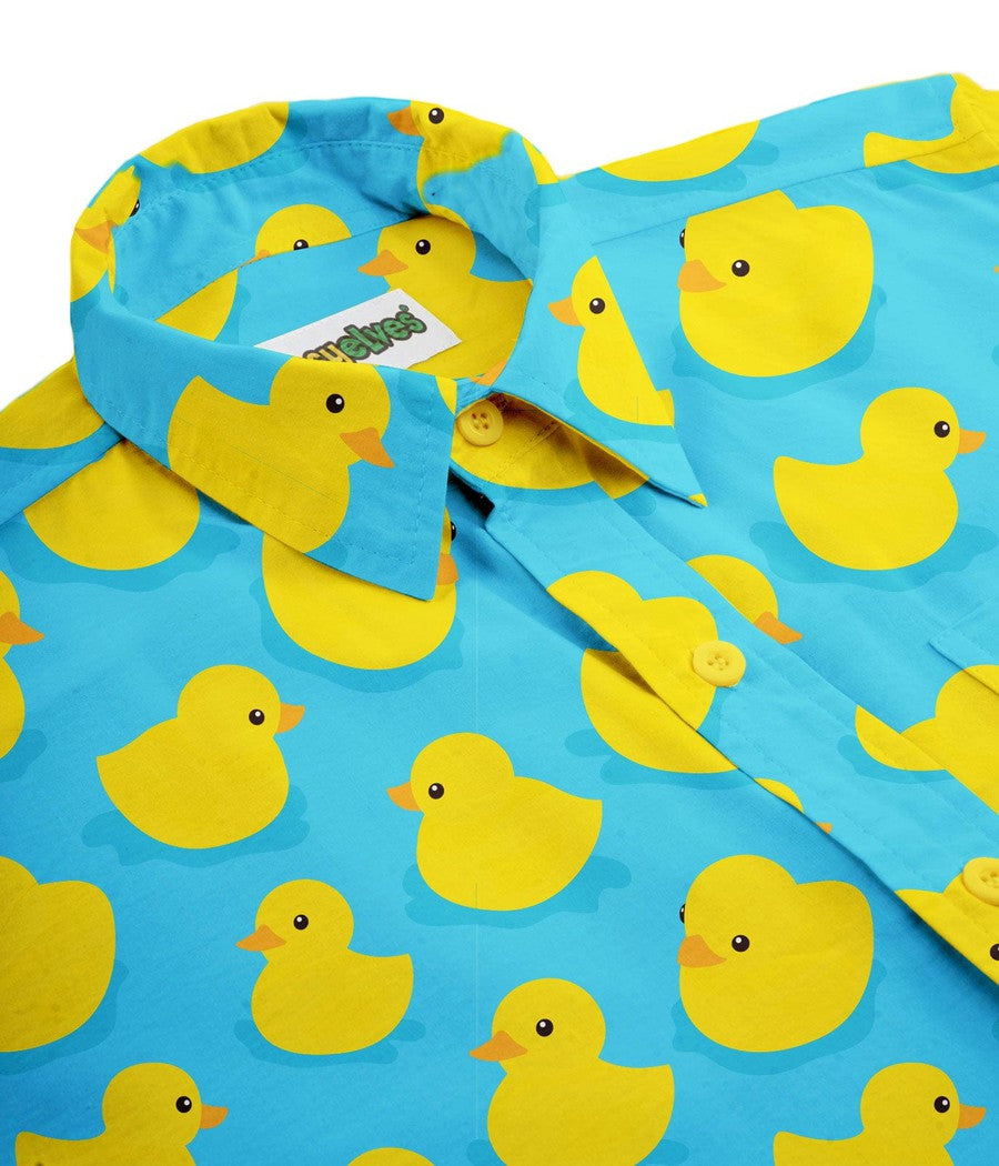 Men's Rubber Ducky Hawaiian Shirt Image 4