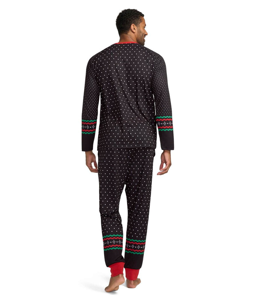 Men's Fair Isle Rudolph Pajama Set Image 2
