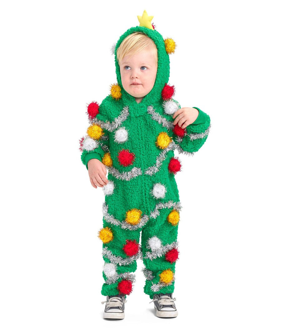 Oh Christmas Tree Jumpsuit: Toddler Boy's Christmas Outfits