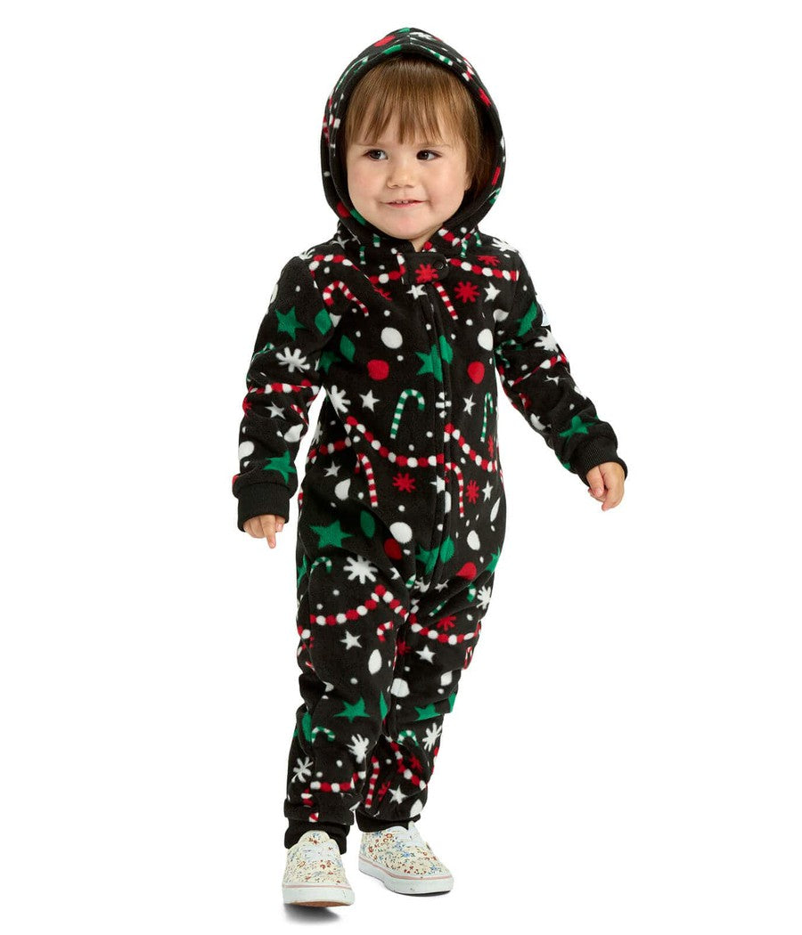 Holiday Goodies Jumpsuit: Toddler Girl's Christmas Outfits Tipsy
