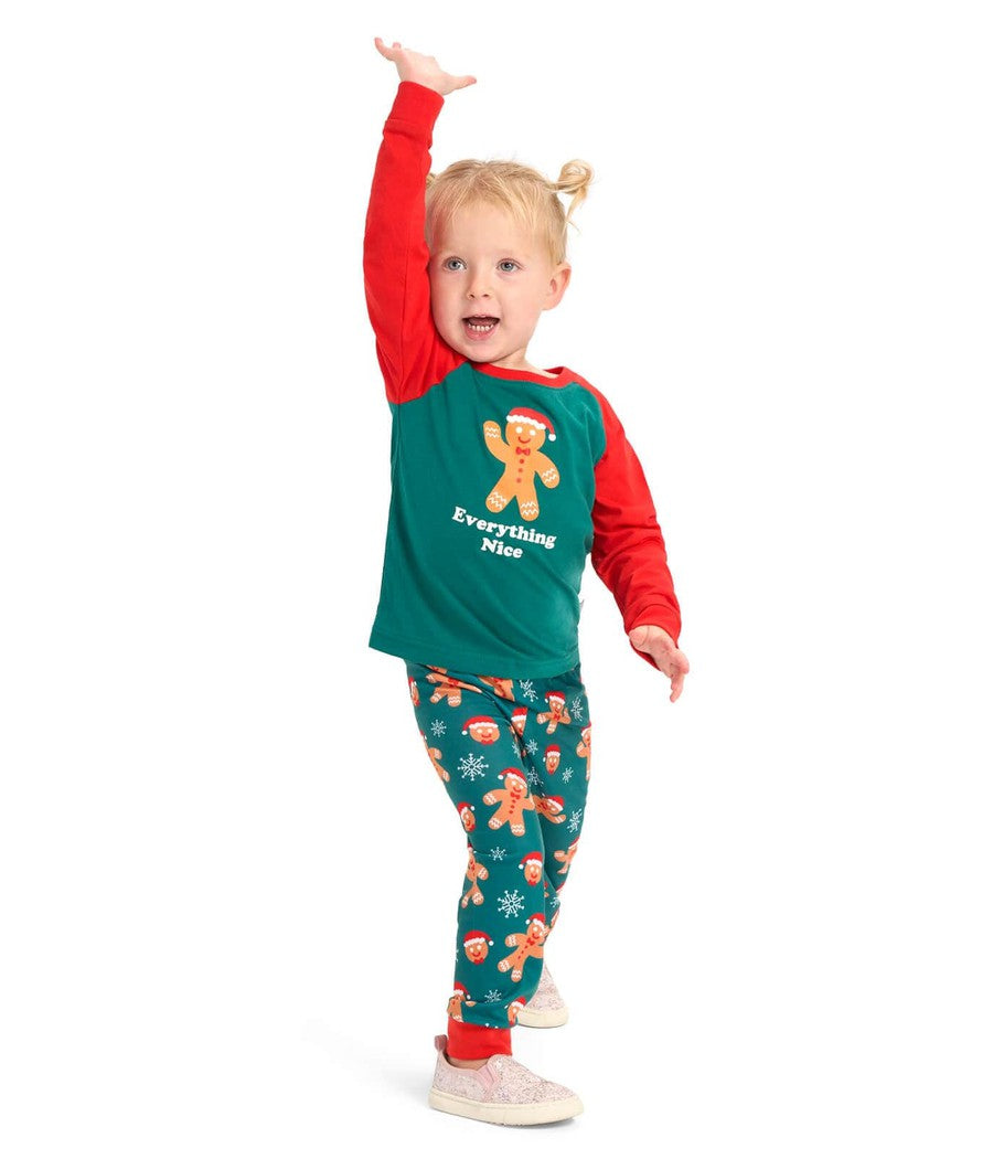 Everything Nice Pajama Set: Toddler Girl's Christmas Outfits