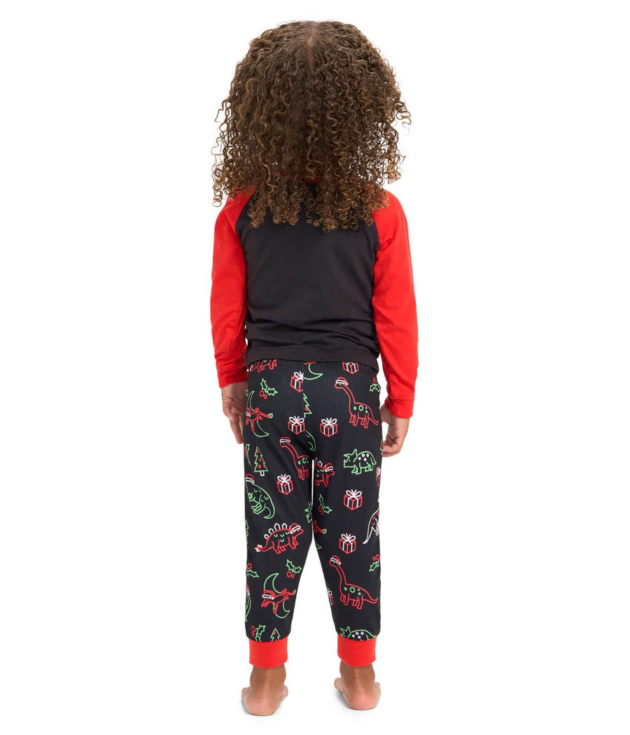 Toddler Boy's Saint Nickosaurus Pajama Set