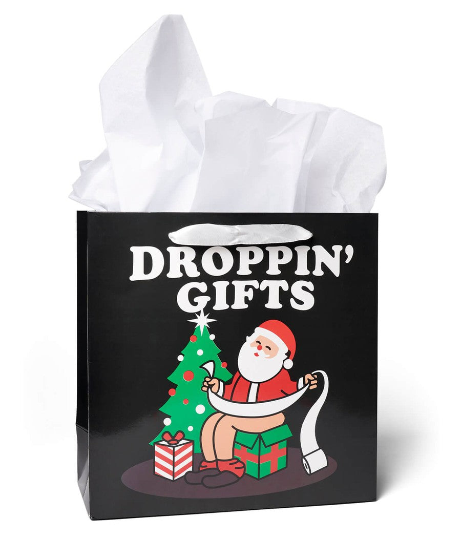 Naughty Santa Gift Bags - Set of 6 Image 3