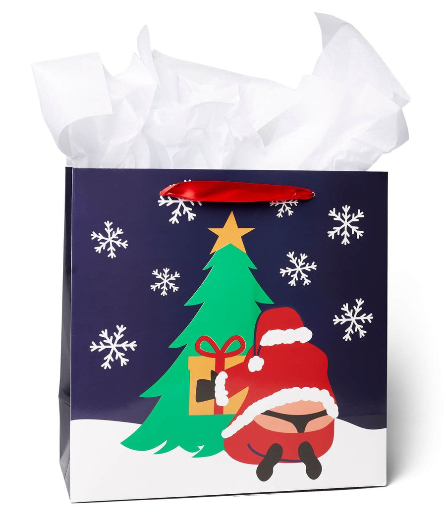 Naughty Santa Gift Bags - Set of 6
