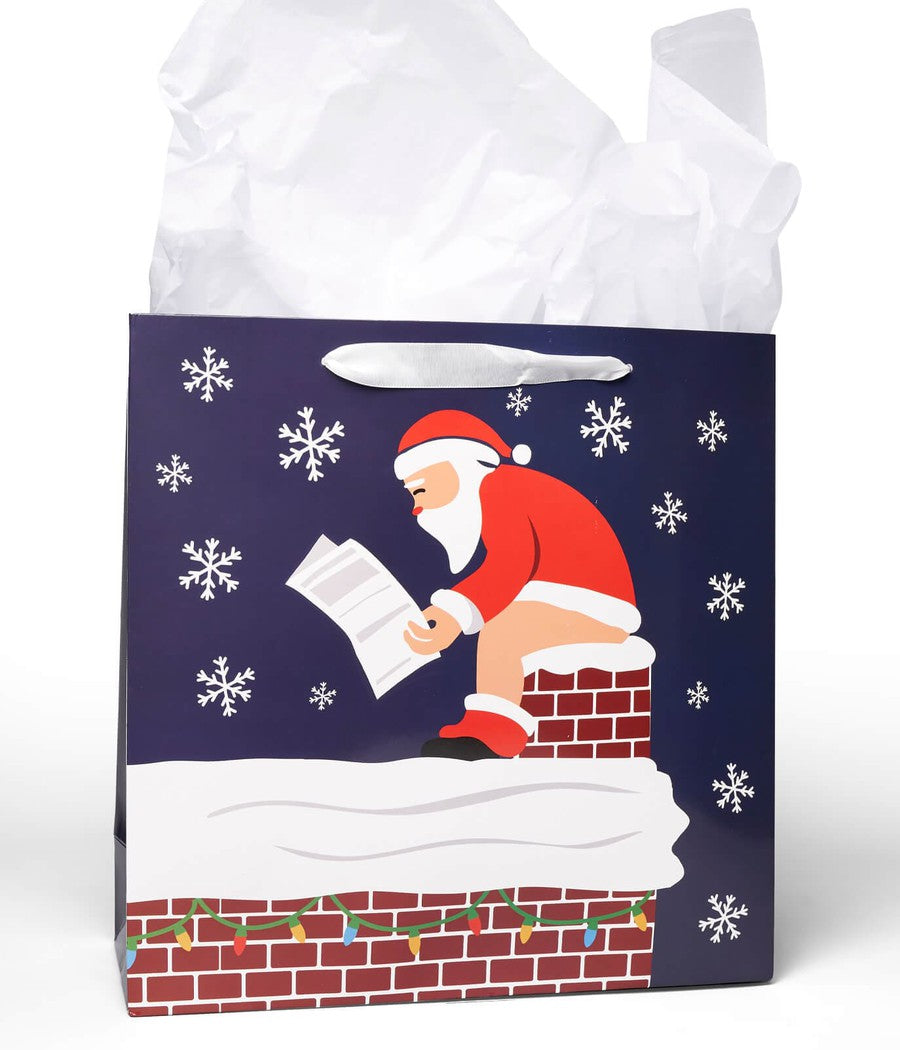 Naughty Santa Gift Bags - Set of 6 Image 6