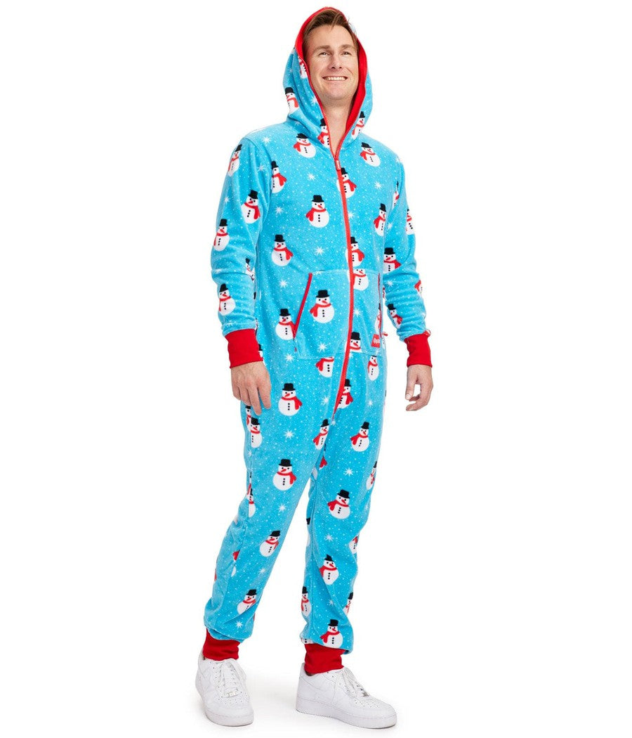 Men's Snowman Is An Island Jumpsuit