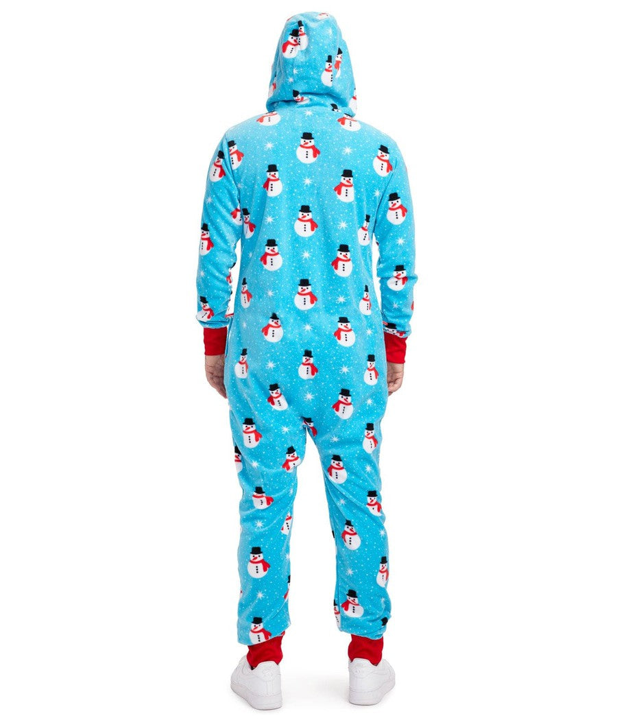 Men's Snowman Is An Island Jumpsuit Image 2