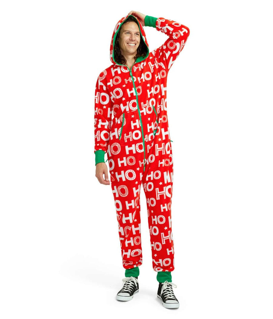 Red christmas jumpsuit deals