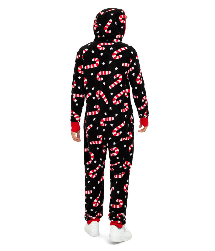 Men's Candy Cane Lane Jumpsuit Image 2