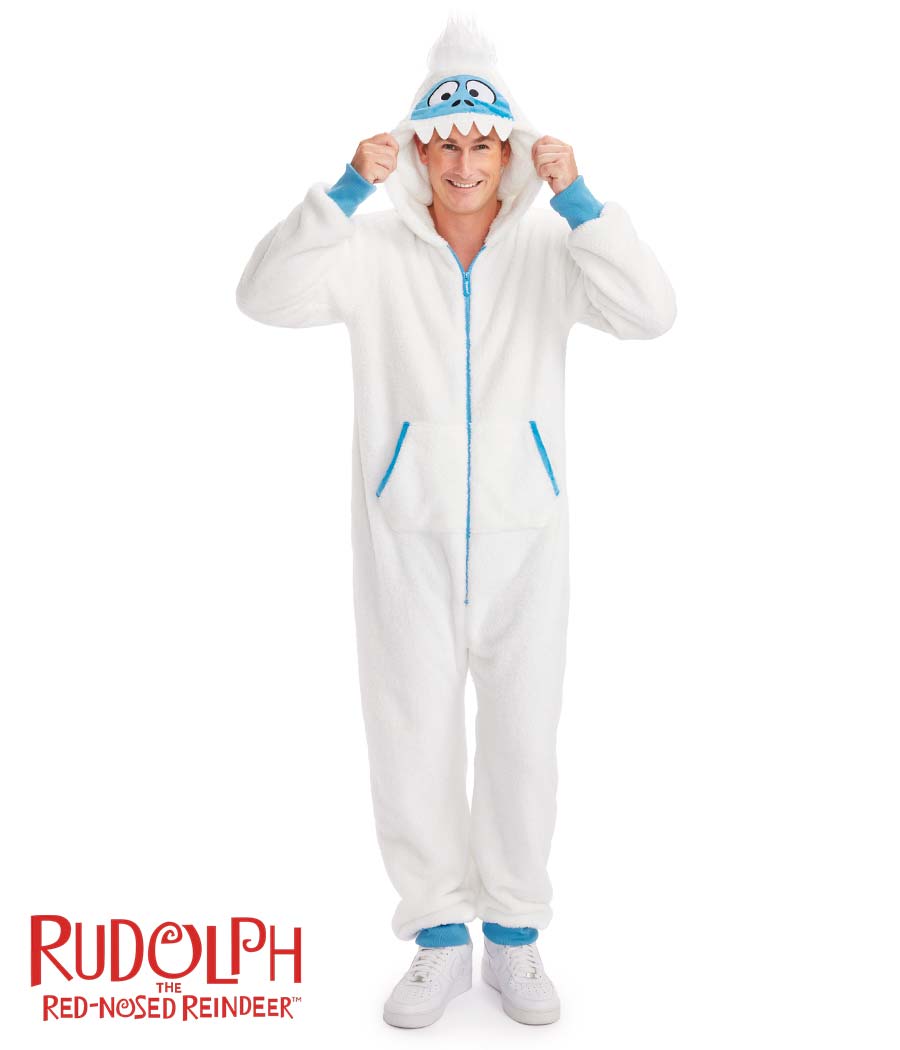 Bumble Sherpa Jumpsuit: Men's Christmas Outfits Tipsy Elves