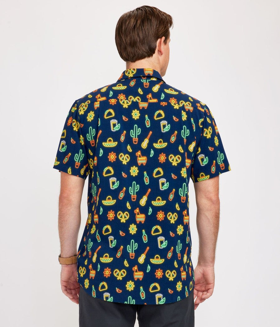 Men's Flashy Fiesta Hawaiian Shirt Image 3