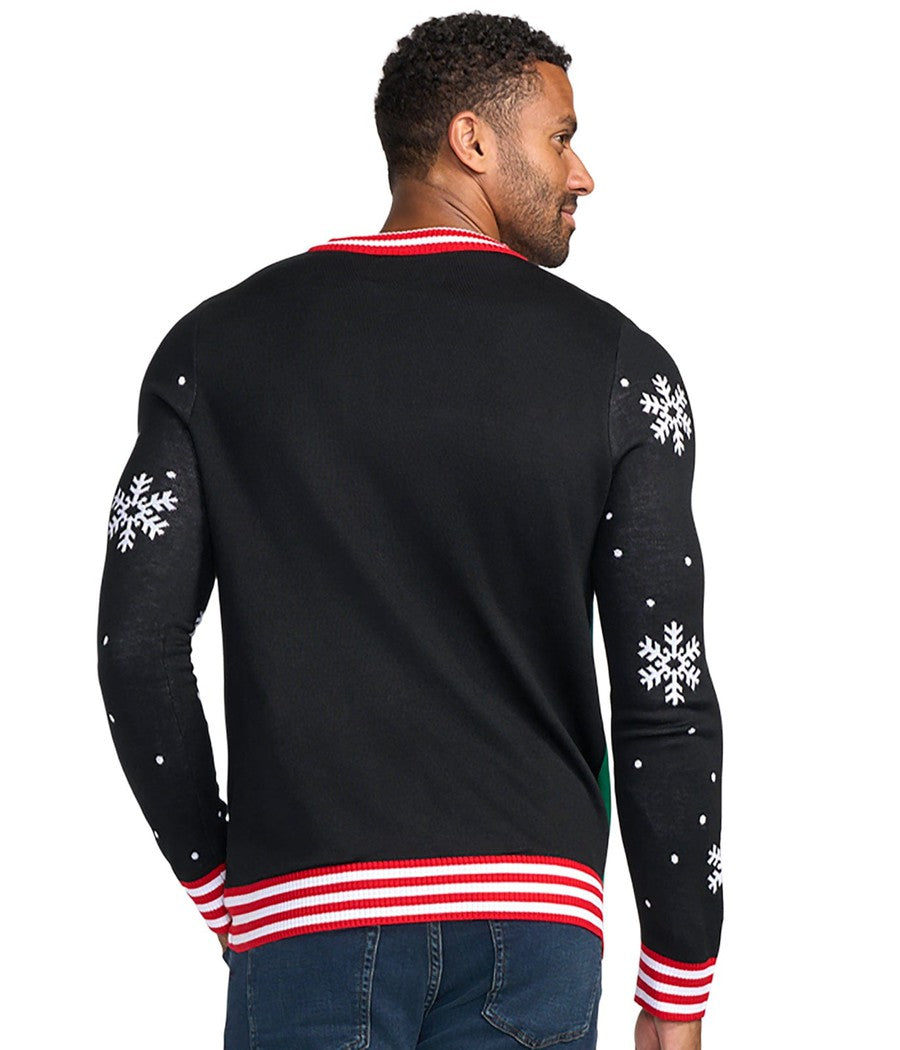 Men's Golfing Santa Ugly Christmas Sweater Image 2