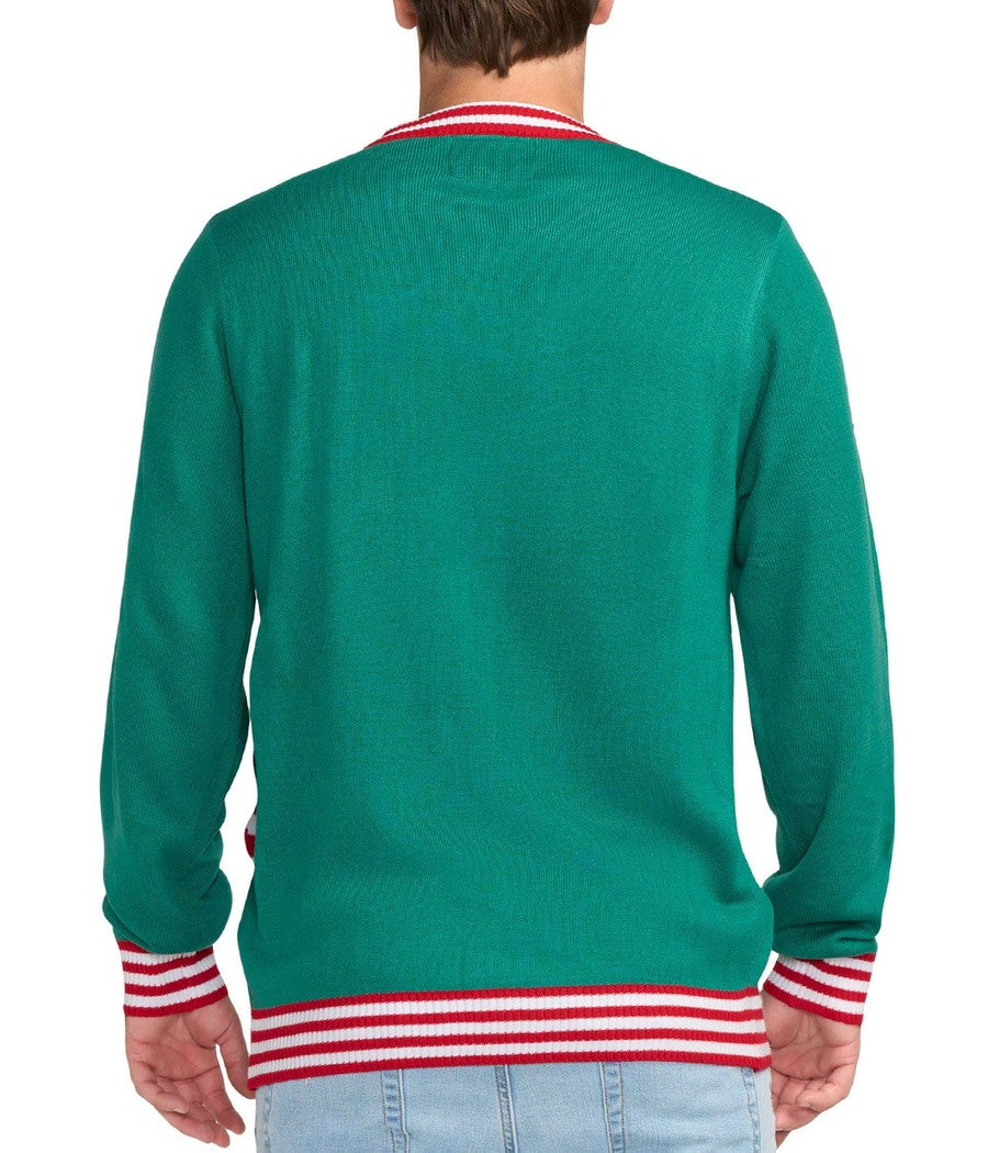 Men's Hung With Care Ugly Christmas Sweater Image 2