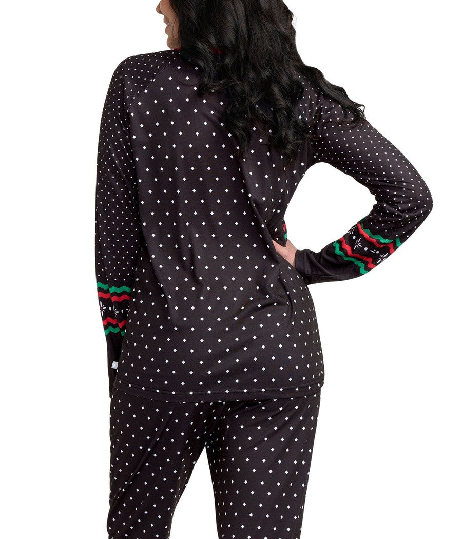 Women's Fair Isle Rudolph Pajama Set