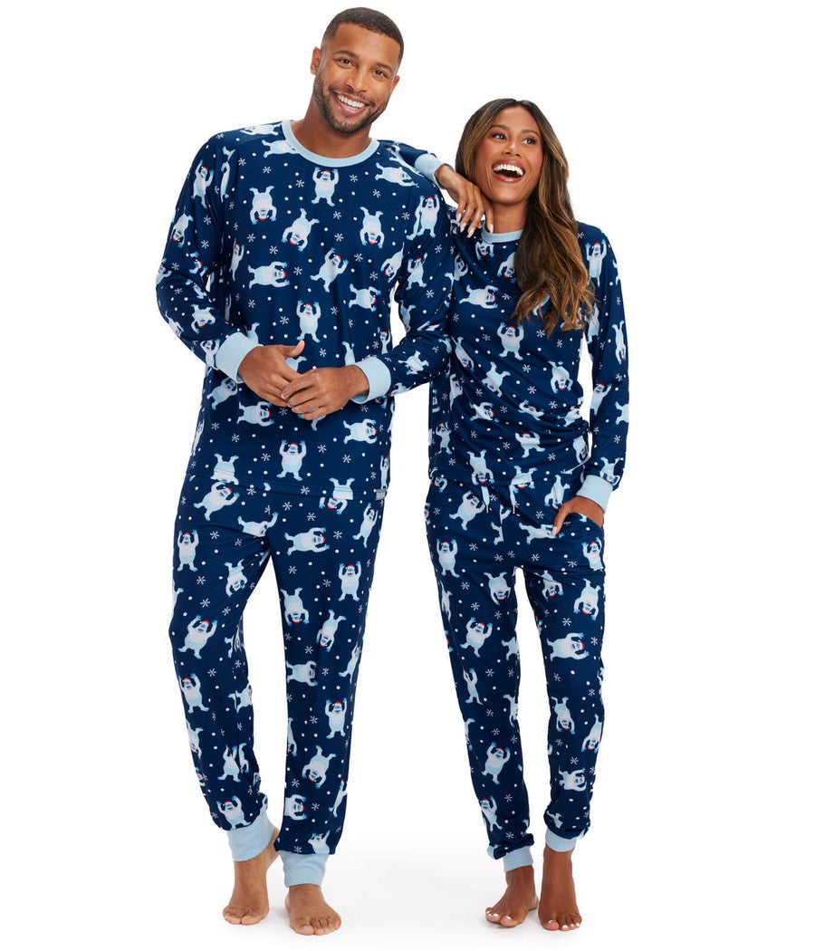 Couple Hubby And Wifey Christmas Pjs Matching Pajamas Wifey