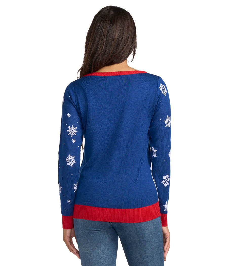 Women's Rollin' With My Snowmies Ugly Christmas Sweater Image 2