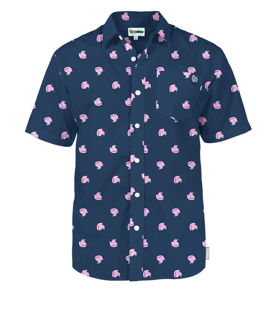 Men's Playing for PEEPS® Button Down Shirt Image 5