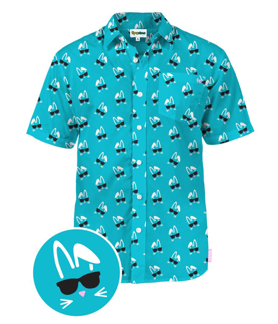 Men's Sunny Bunny Button Down Shirt