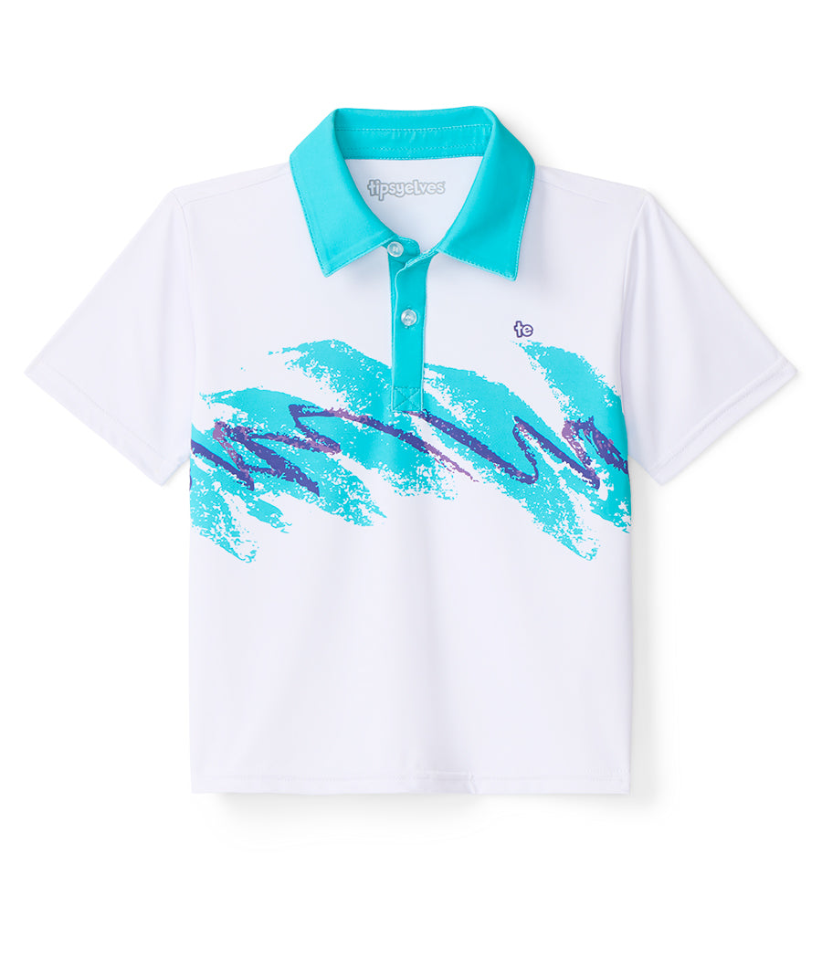 Toddler Boy's Rip 'N Sip Golf Polo Image 2
