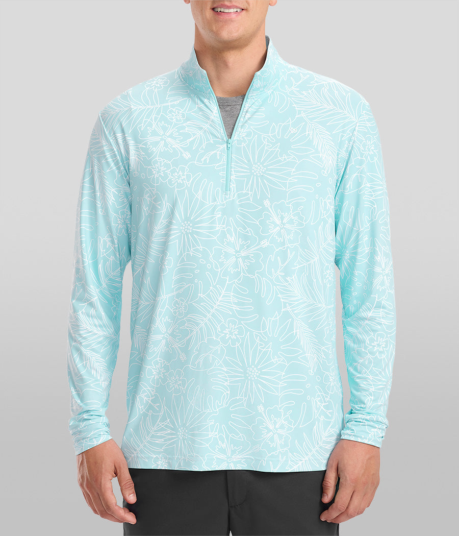 Men's Botany Bogey Golf Quarter Zip Pullover Image 2