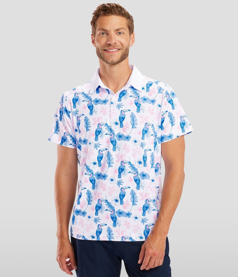 Men's Toucan Tango Pickleball Shirt Image 2