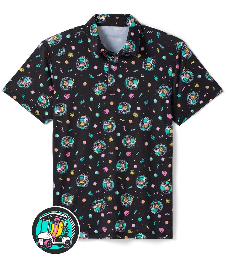 Cart Dog Golf Polo: Men's Golf Outfits | Tipsy Elves