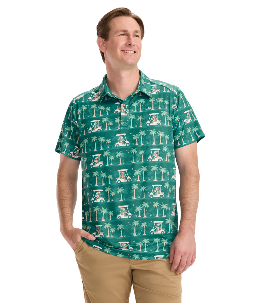 Men's Tiger in the Woods Golf Polo Image 2