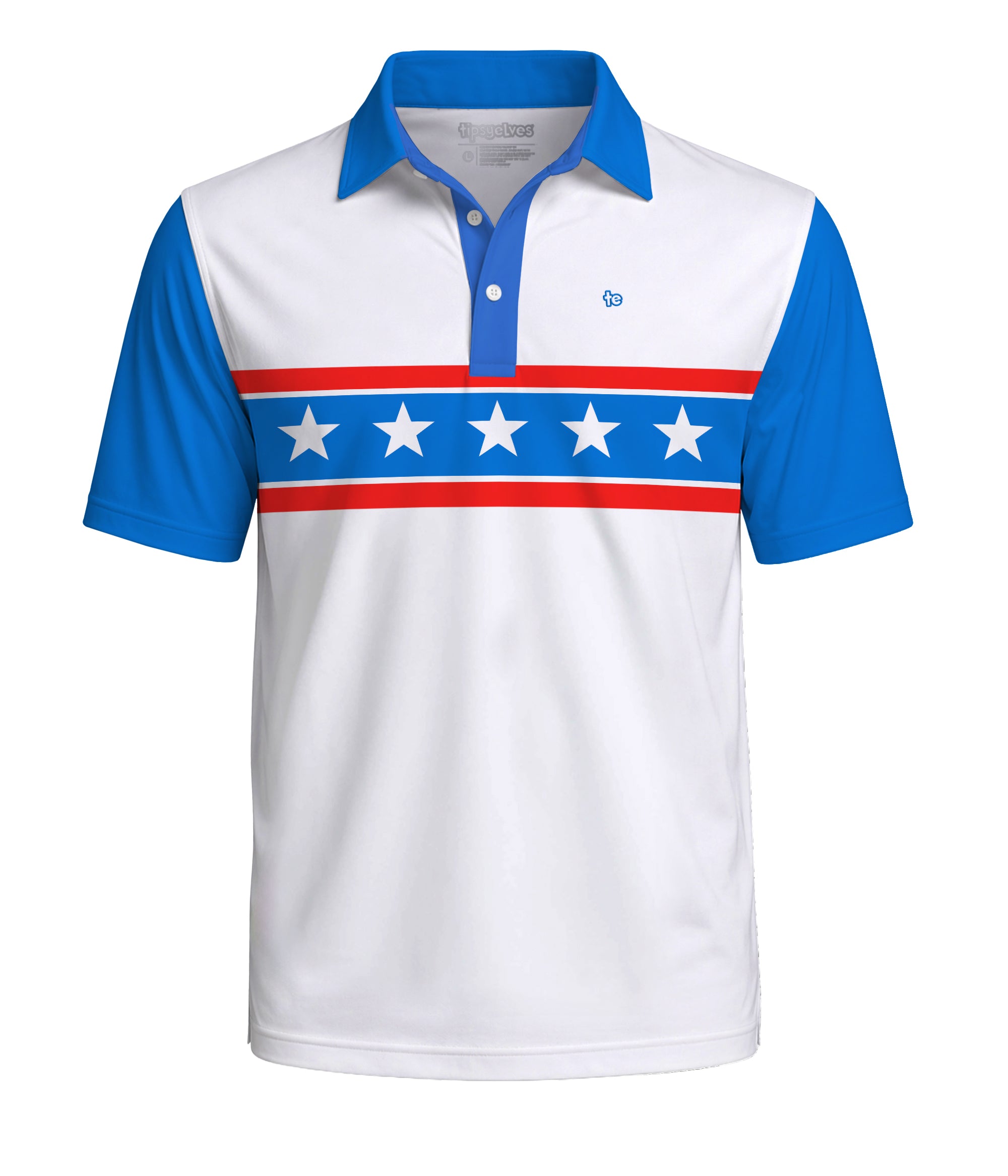American Daredevil Performance Polo: Men's Shirts | Tipsy Elves