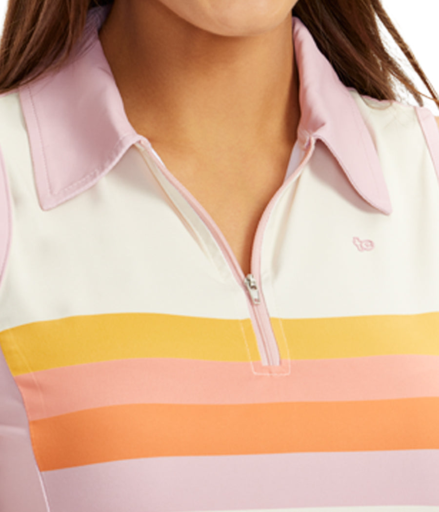 Women's Stroke of Sunset Golf Polo