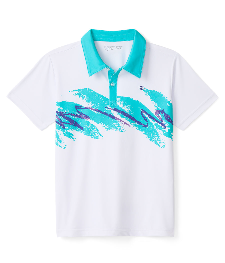 Boy's Rip 'N Sip Golf Polo Image 2