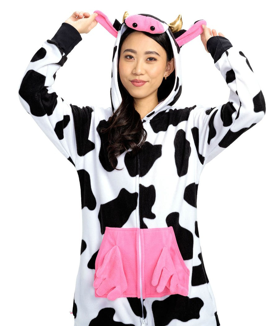 Women's Cow Costume Image 4