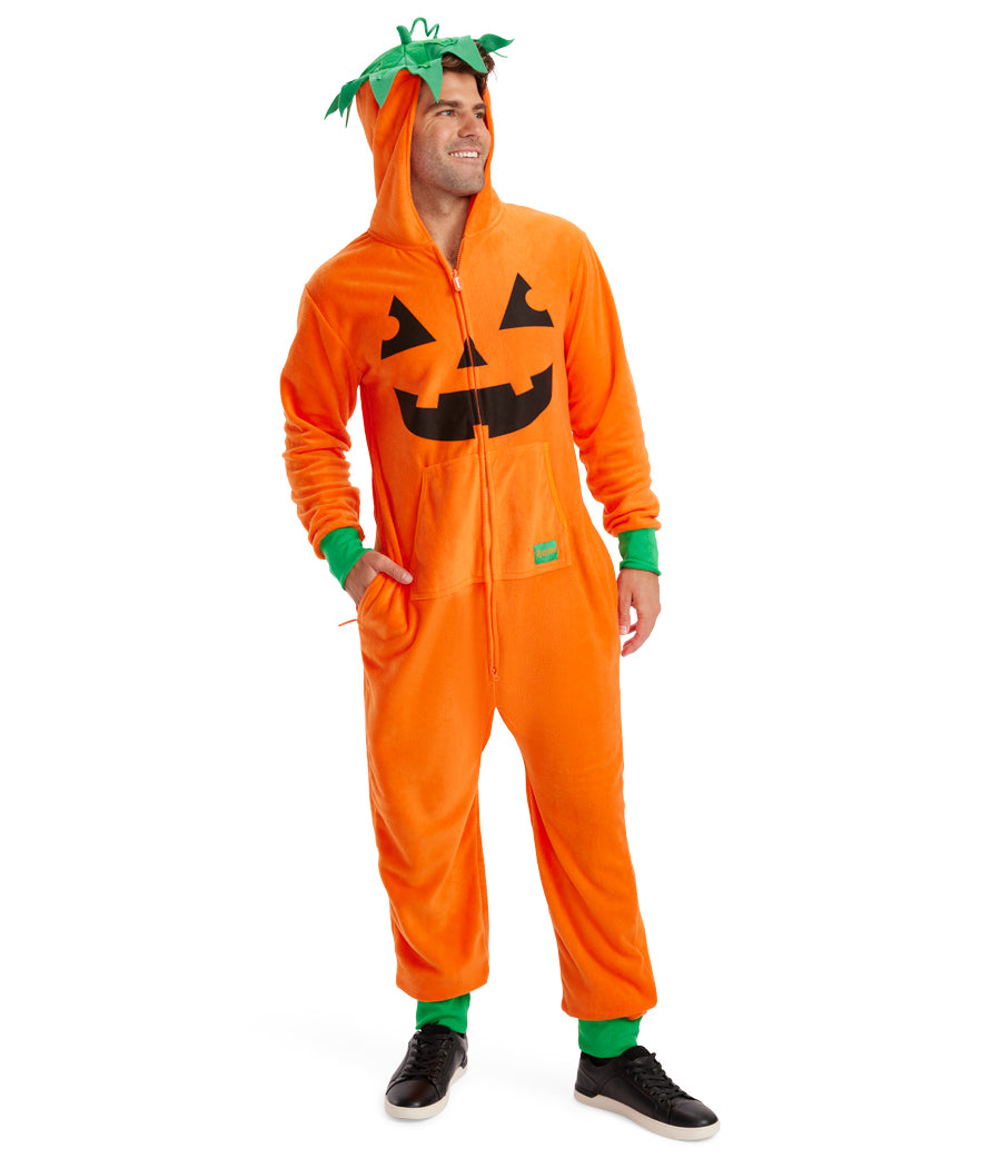 Pumpkin Costume: Men's Halloween Outfits Tipsy Elves