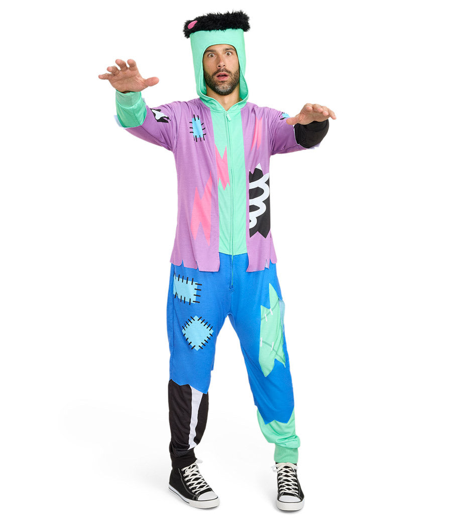 dress store online Men's Zombie Costume | Fun Halloween Adult Costume | High Strength & Durable Material | Purple