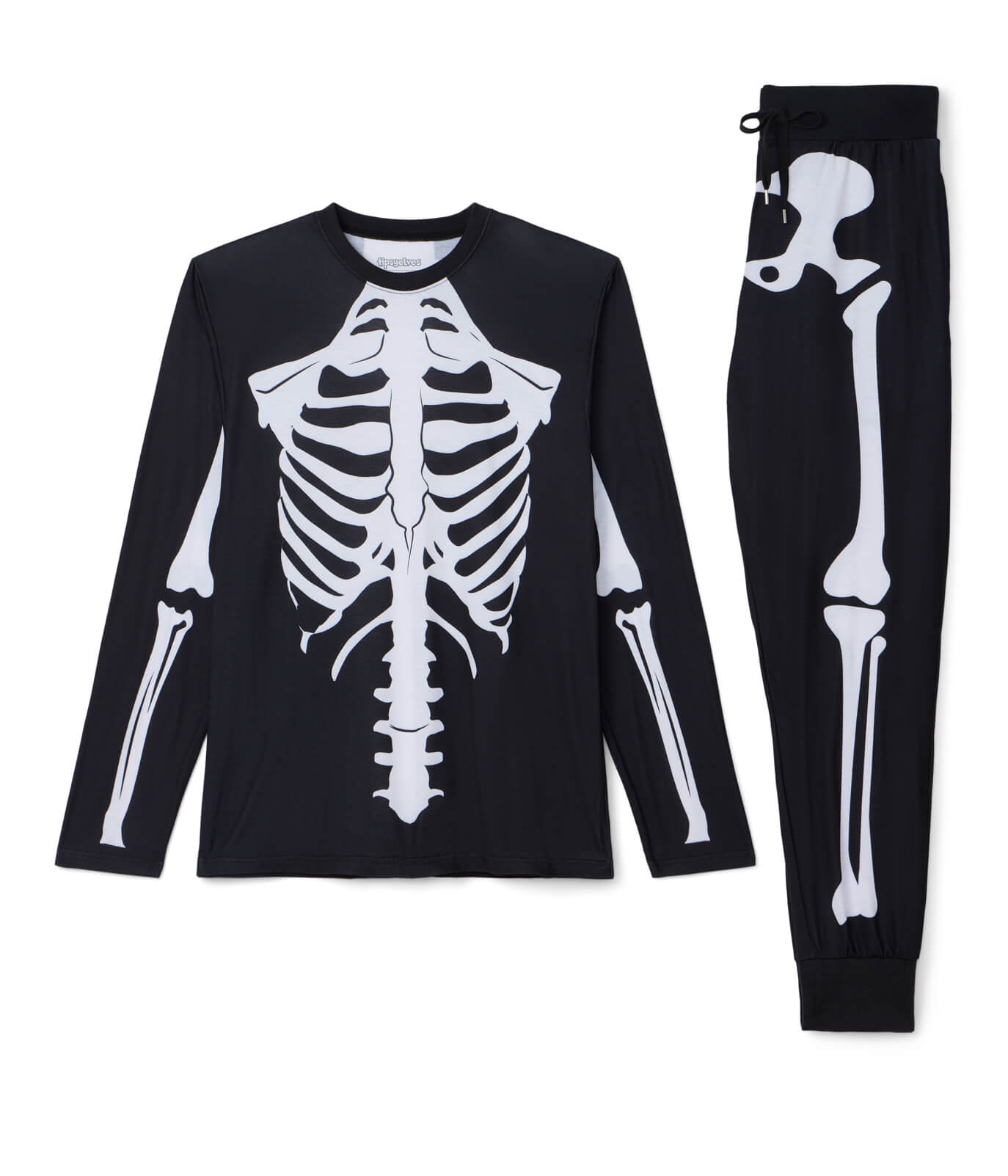 Men's Skeleton Pajama Set Image 2