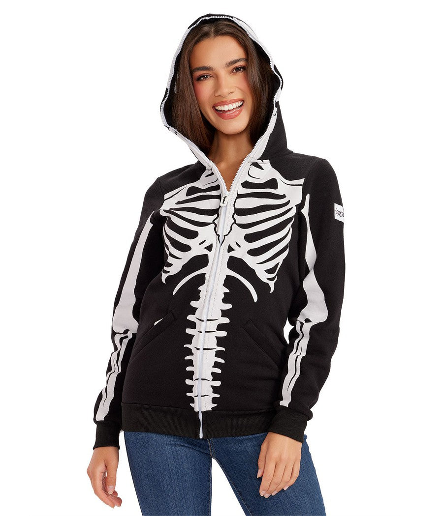 Skeleton sweatshirt womens sales