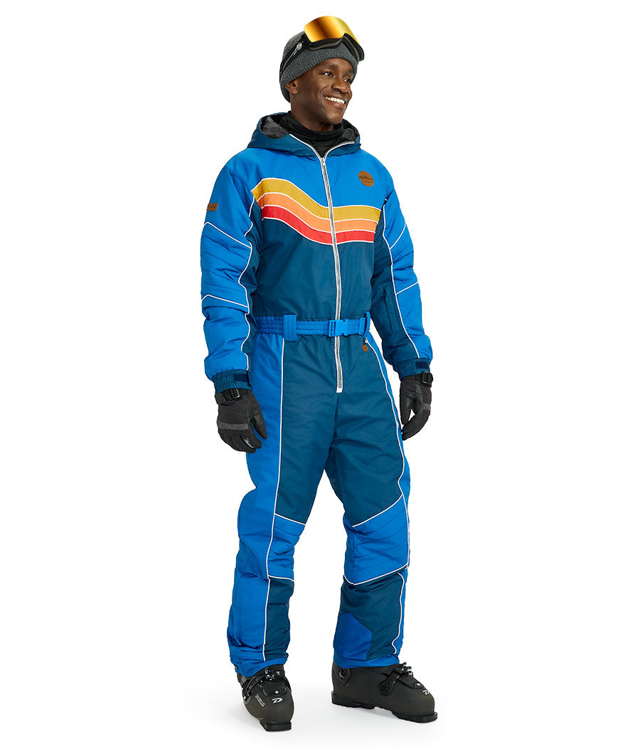 Deep Blue Freeze Snow Suit: Men's Ski and Snowboard Apparel