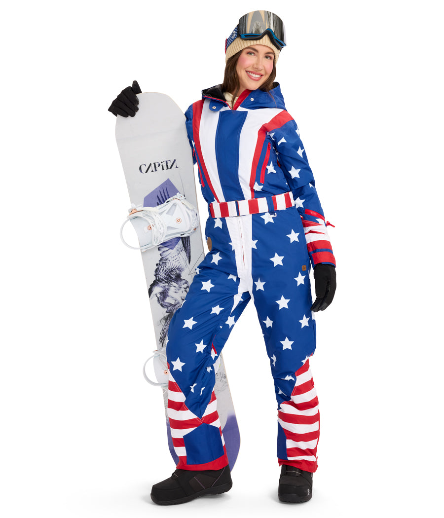 Americana Snow Suit: Women's Ski & Snowboard Apparel | Tipsy Elves