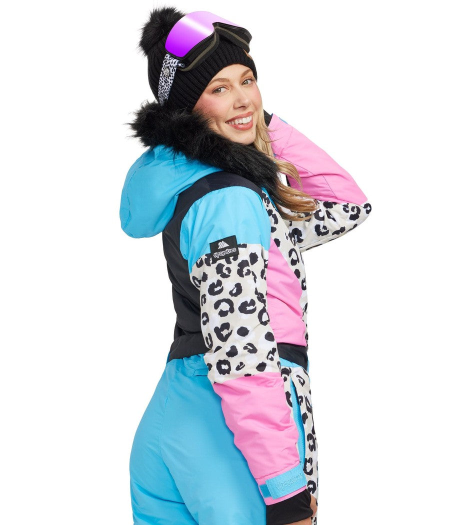 Women's Snow Leopard Ski Suit Image 3