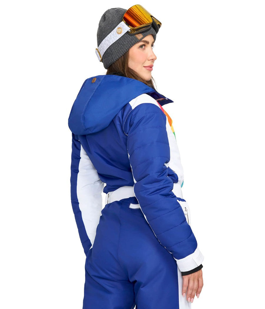 Women's Rainbow Runway Ski Suit