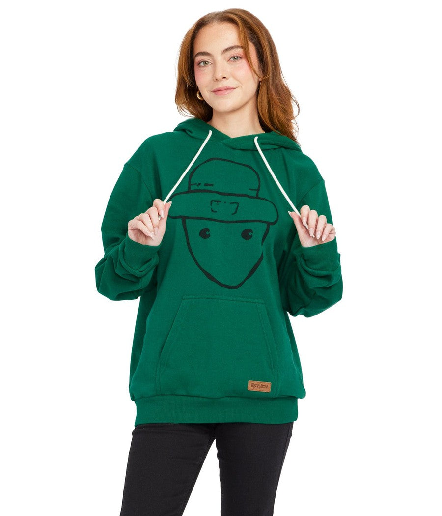 Women's Leprechaun Sketch Hoodie Image 2