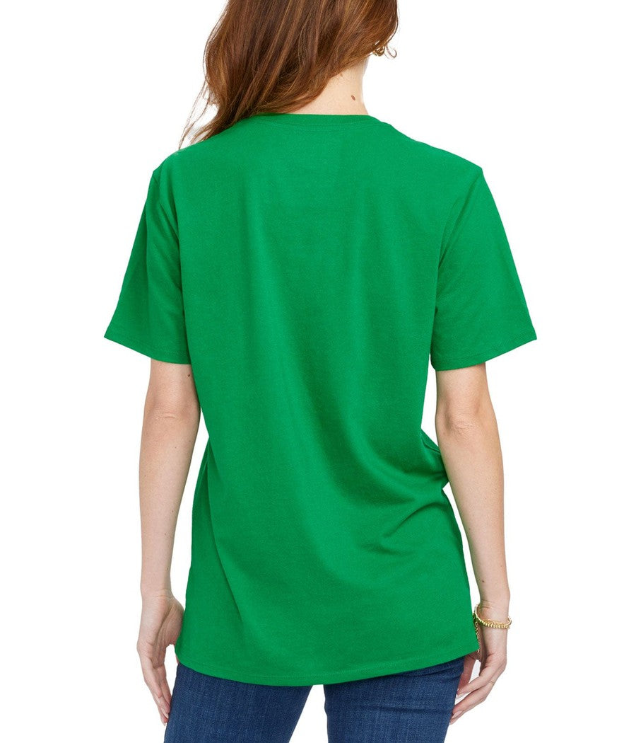 Women's Lucky and Charming Oversized Boyfriend Tee