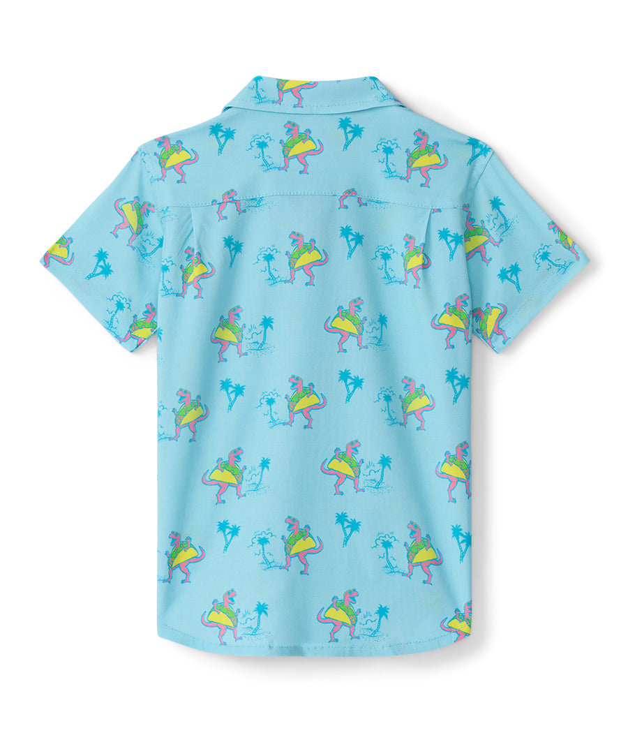 Toddler Boy's Tacosaurus Hawaiian Shirt Image 2