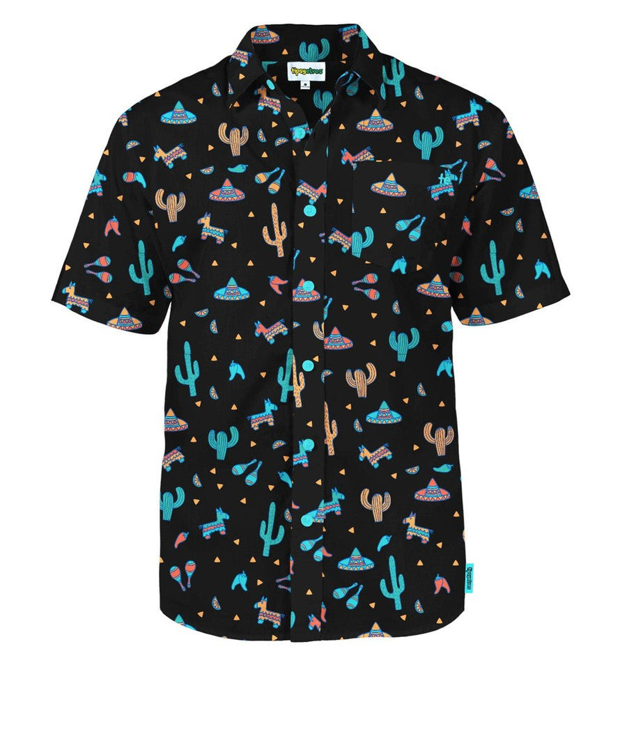 Men's Midnight Fiesta Hawaiian Shirt Image 5