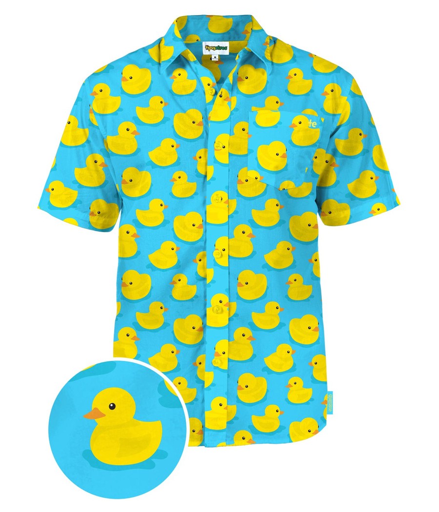 Men's Rubber Ducky Hawaiian Shirt Image 2