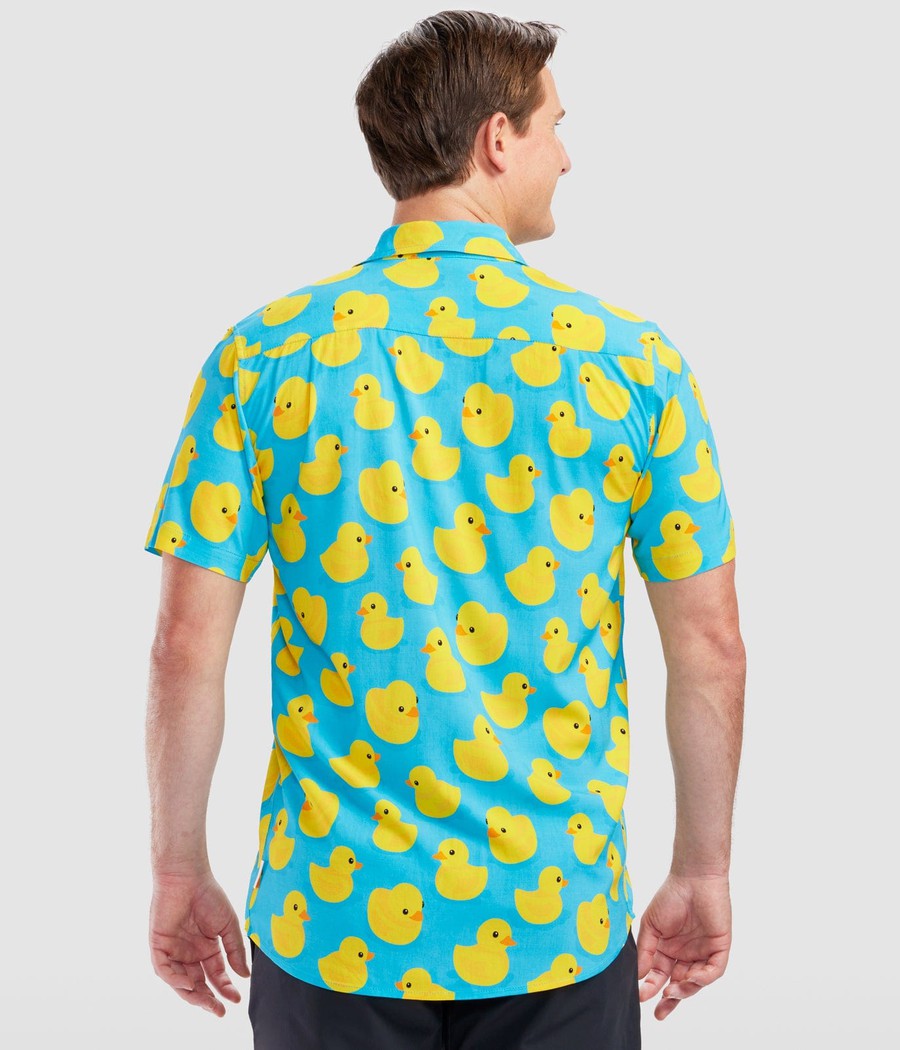Men's Rubber Ducky Hawaiian Shirt Image 7